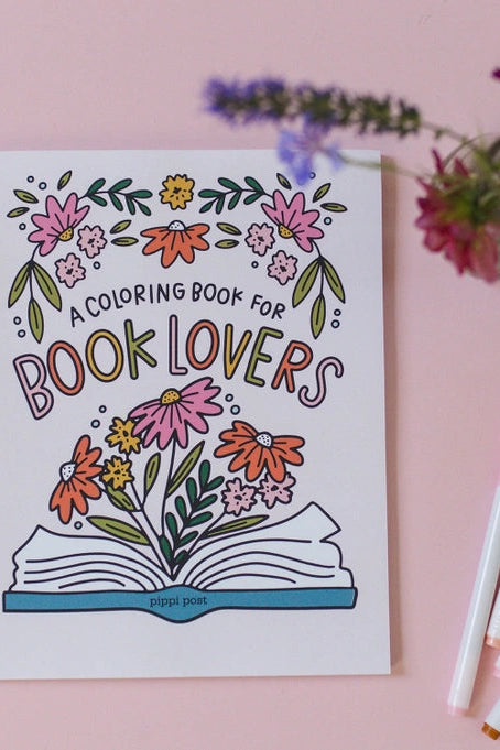 Book Lover Coloring Book