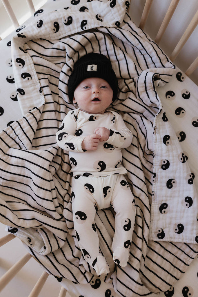 Black & White Yin Yang | Sleepy Time Set