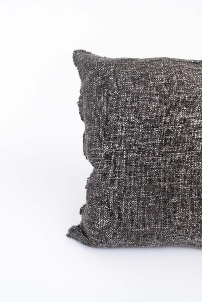 Frayed Linen Pillow | ROOLEE