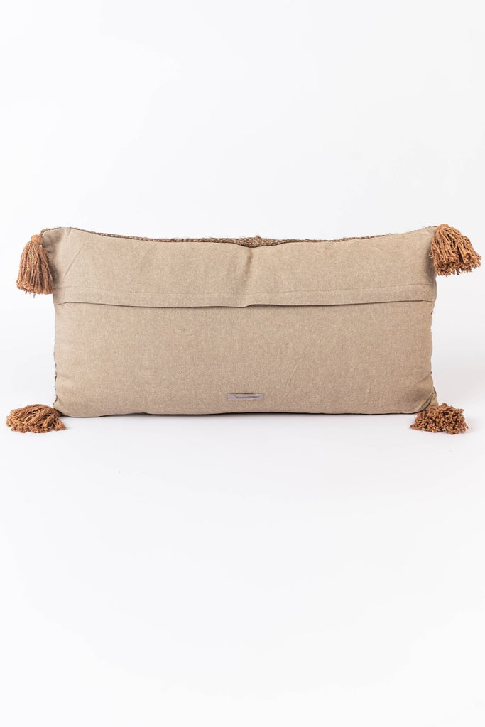 Tasseled Pillow with Hidden Zipper | ROOLEE