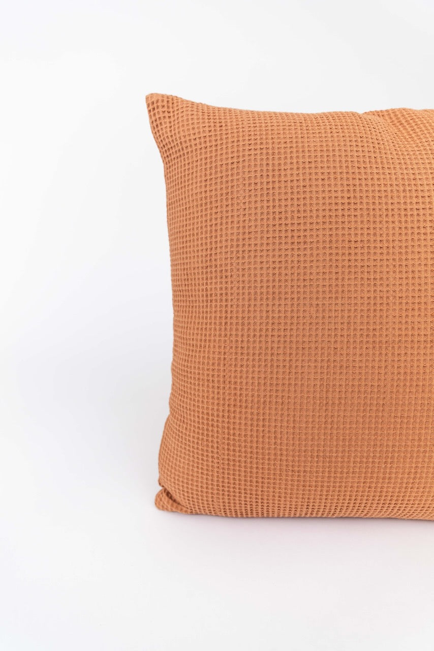 Rust-Colored Throw Pillow | ROOLEE