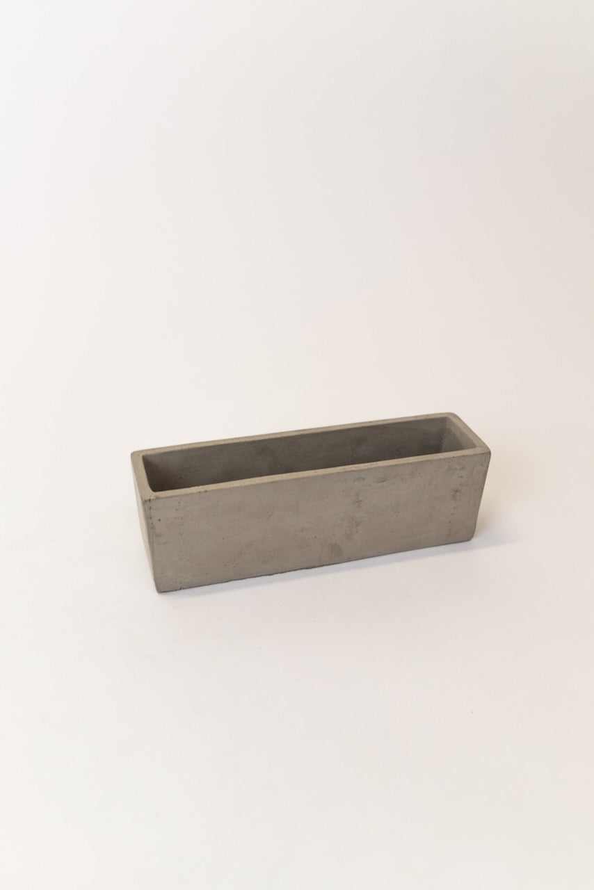 Cement Rectangle Vase