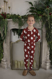 Bamboo Two Piece Pajamas | Vintage Santa