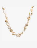 Coastal Organic Shell Bead Necklace
