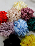 JUMBO SLEEP SILK/SATIN SCRUNCHIES
