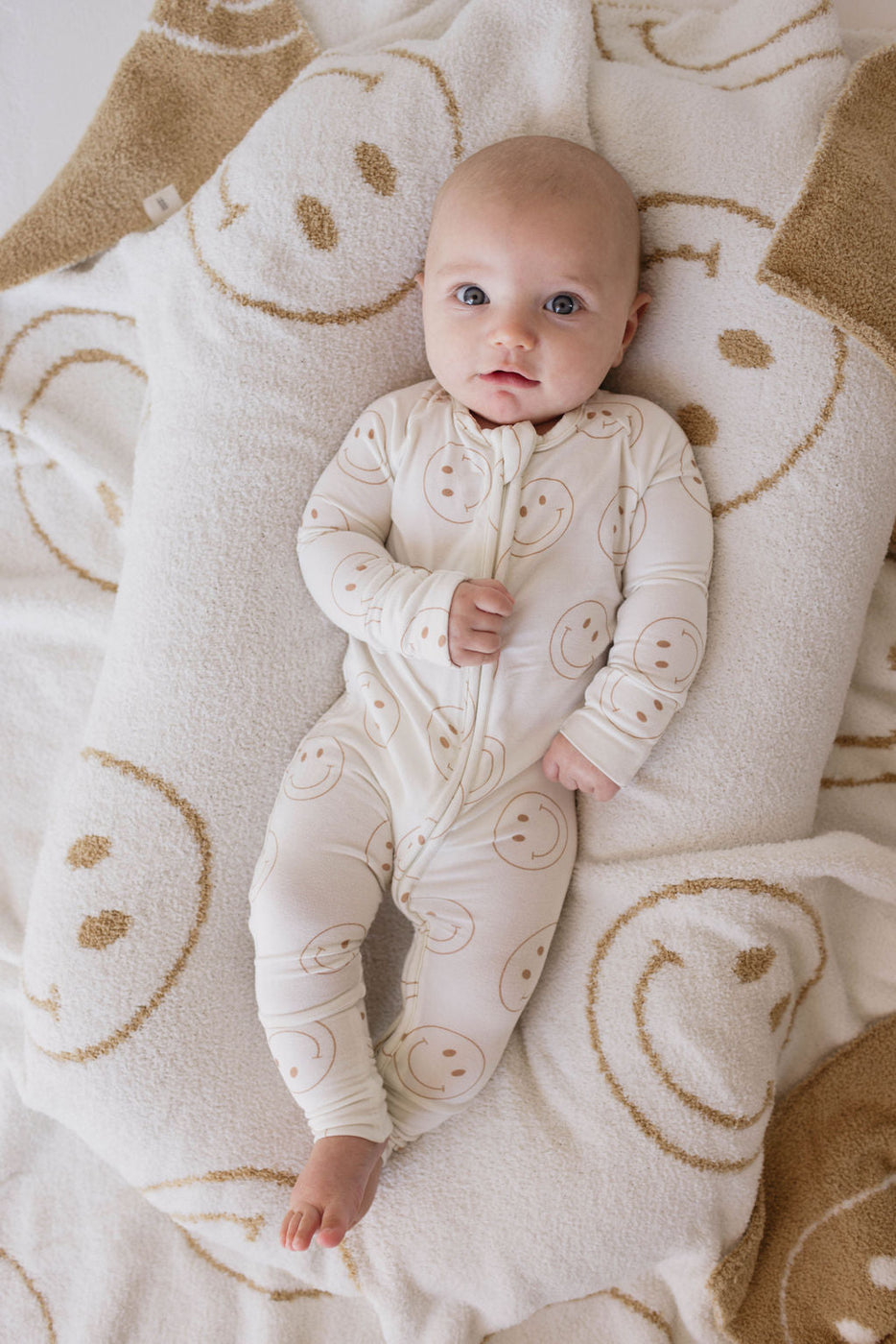 Bamboo Zip Pajamas  | Just Smile