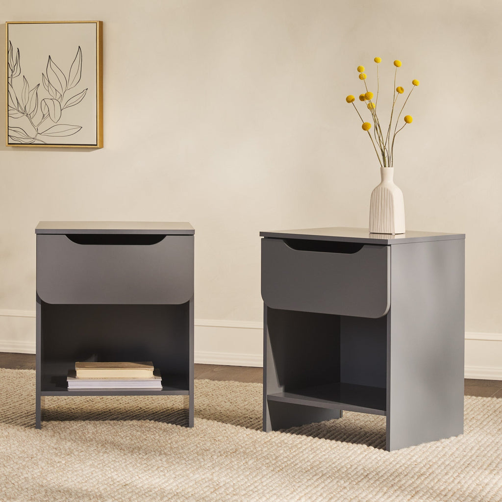 Domm Modern 1-Drawer Nightstand