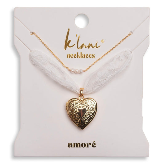 Amoré  Necklace Set