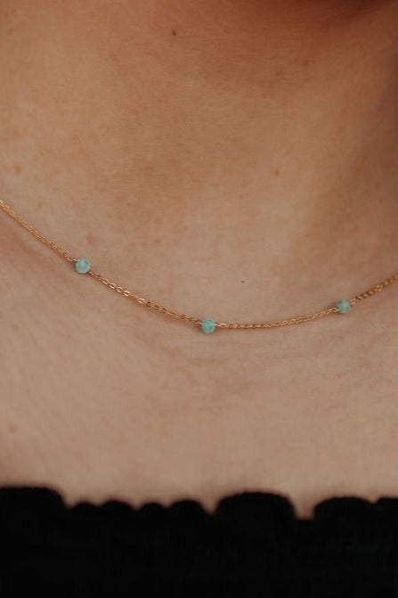 Malibu Necklace in Turquoise