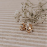 Daphne Tea Cup Hoops