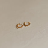 Grace Pearl Hoops