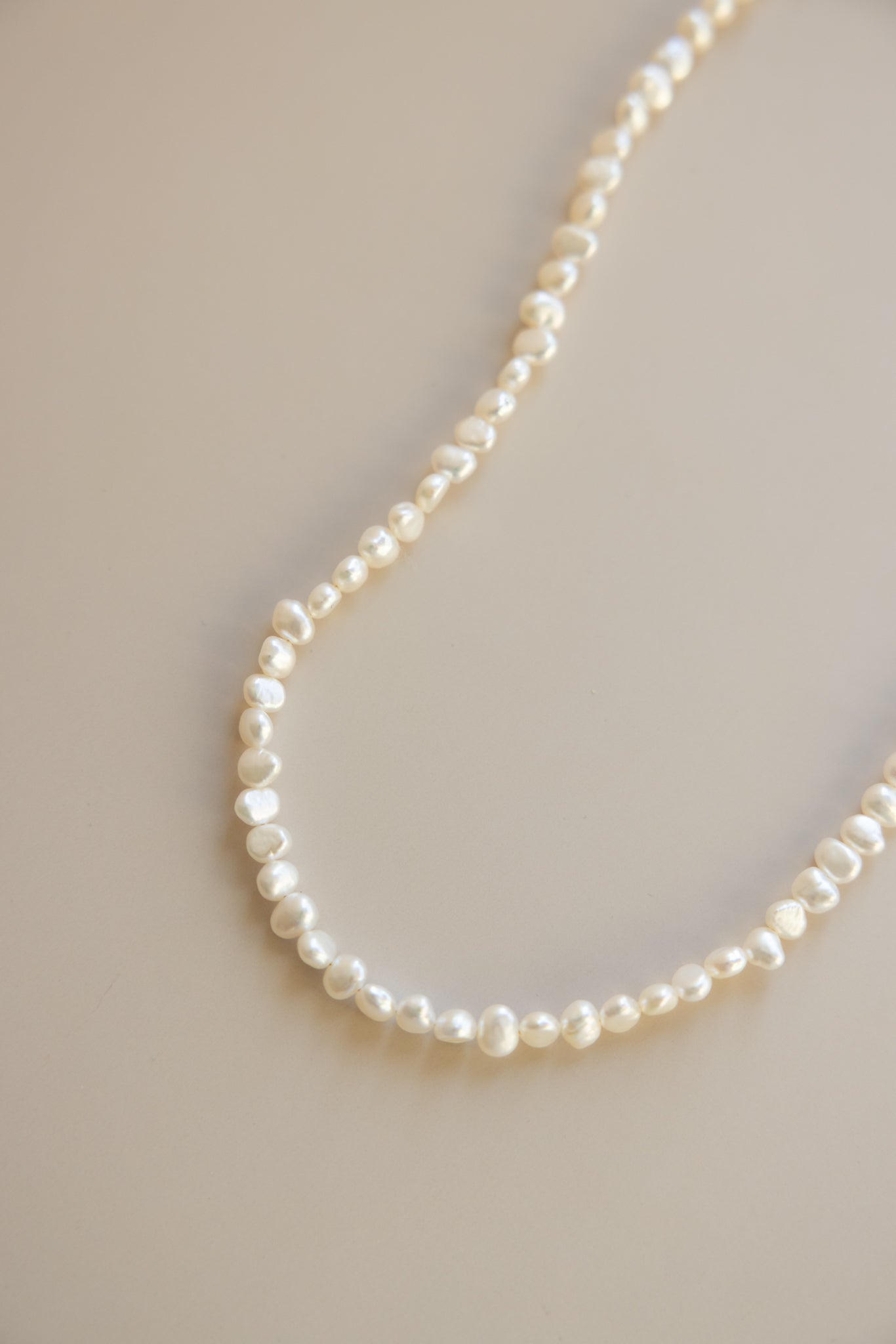Irregular Pearl Necklace