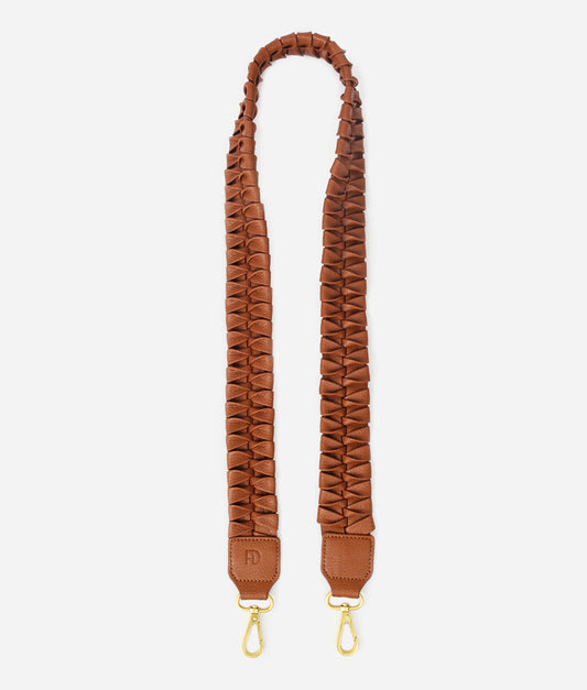 The Fishtail Braid Strap - Brown