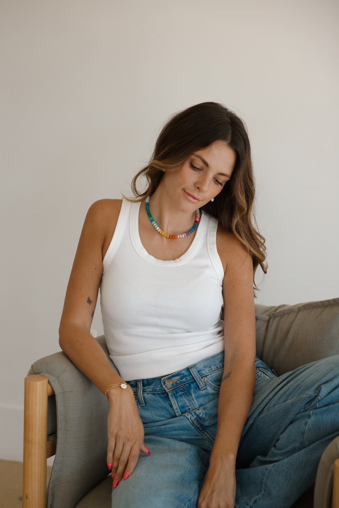 Rainbow Quartz Necklace