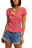 Free People Most Wanted Striped Cardi