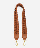 The Fishtail Braid Strap Short - Brown