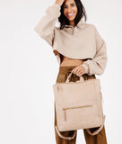 The Fawn + Nordstrom Square Diaper Bag - Beige