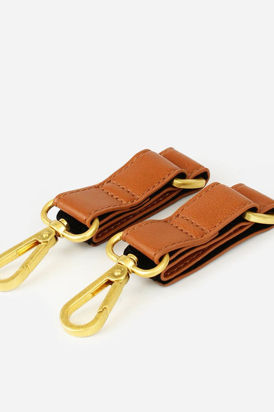 The Stroller Hooks - Brown Matte