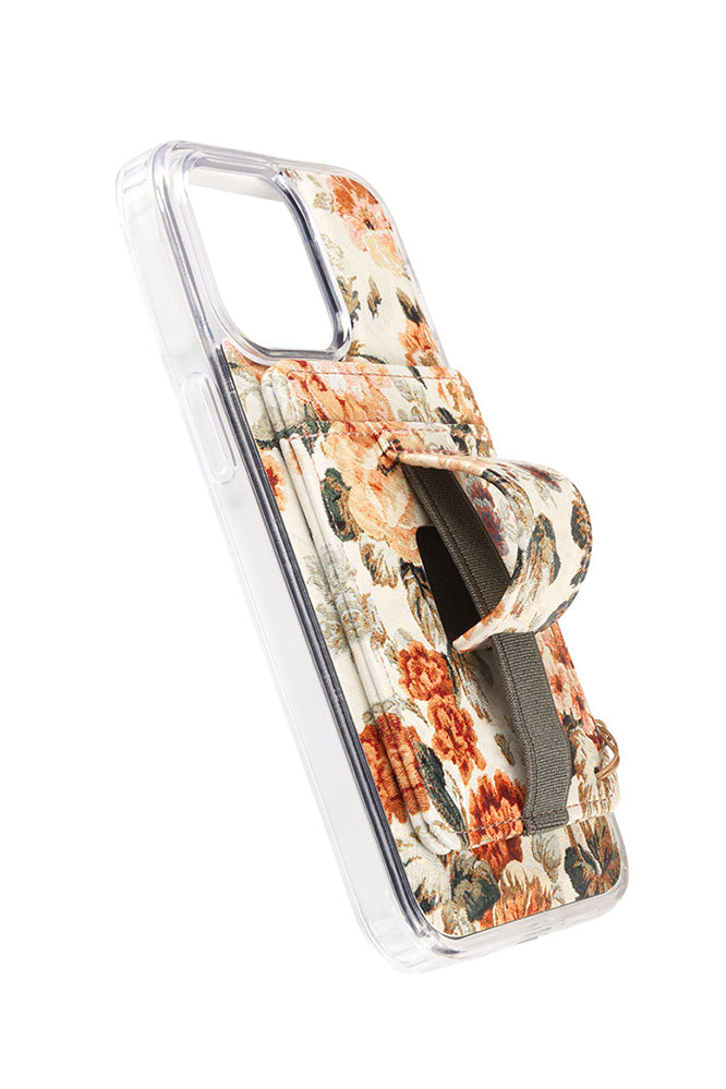 a phone case with a strap