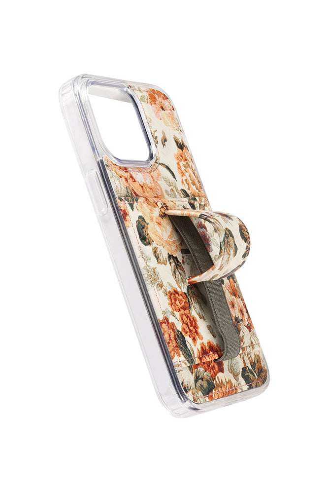 a phone case with a strap