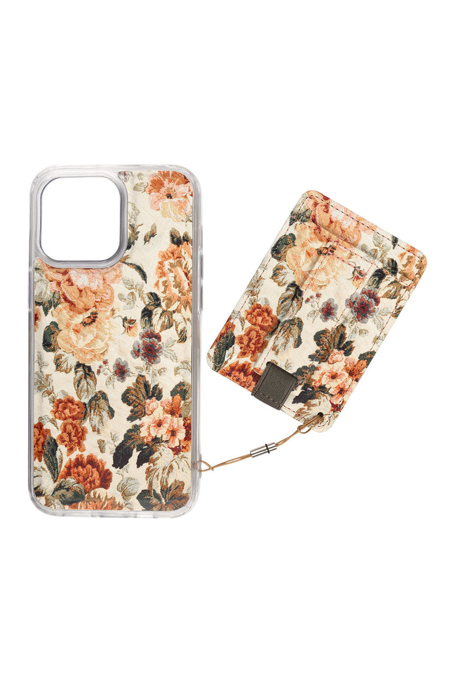 a phone case with a flower pattern