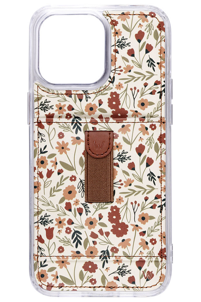 Store Walli iPhone 13 Harvest Fields Purse Phone Case, Loopy