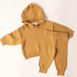 Hunter Knit Set in Mustard