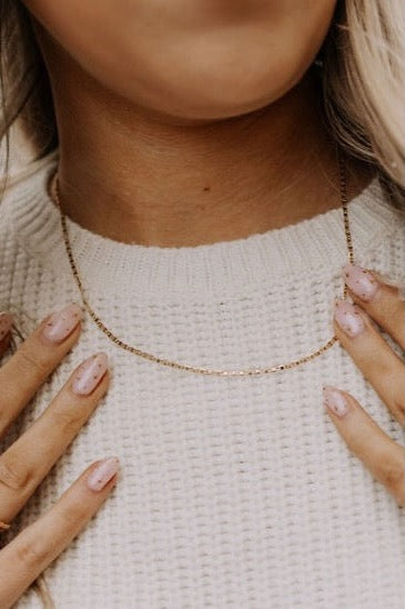 Hannah Gold Filled Mariner Necklace
