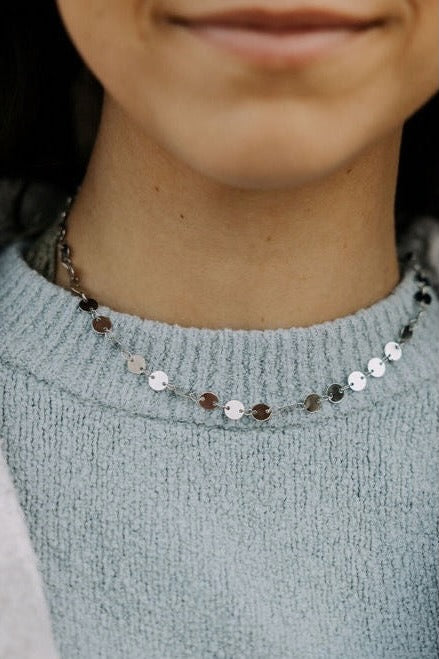 Chloe Gold Filled Coin Necklace