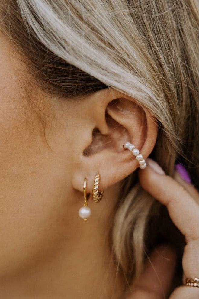 Brooklyn Twist Hoops