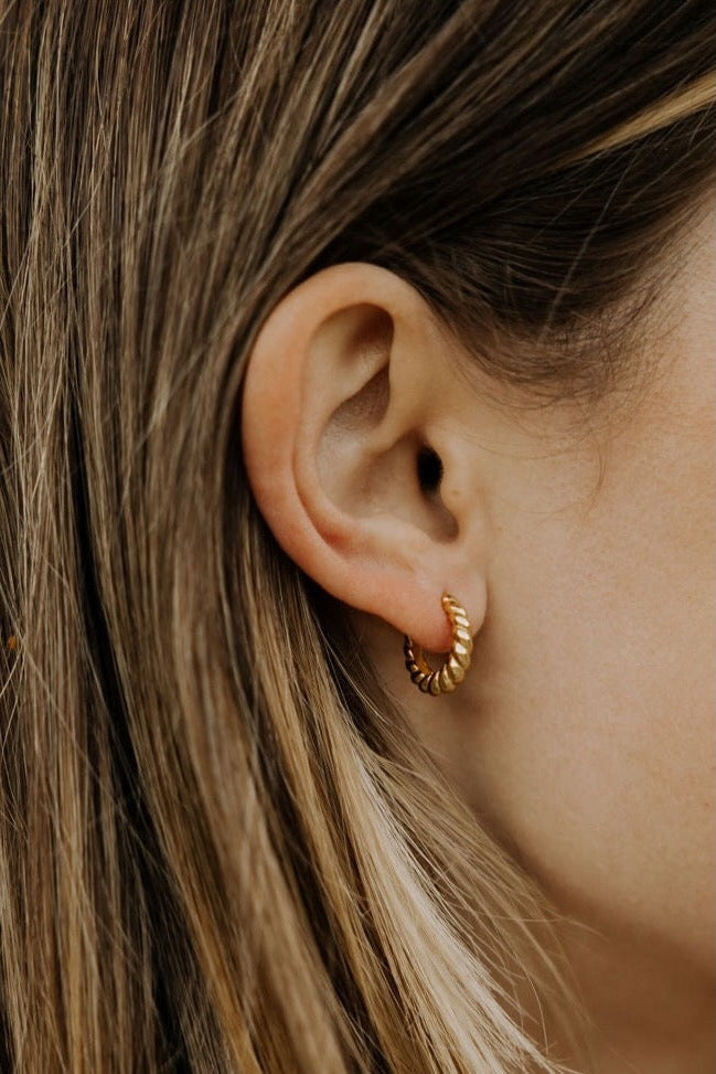 Brooklyn Twist Hoops