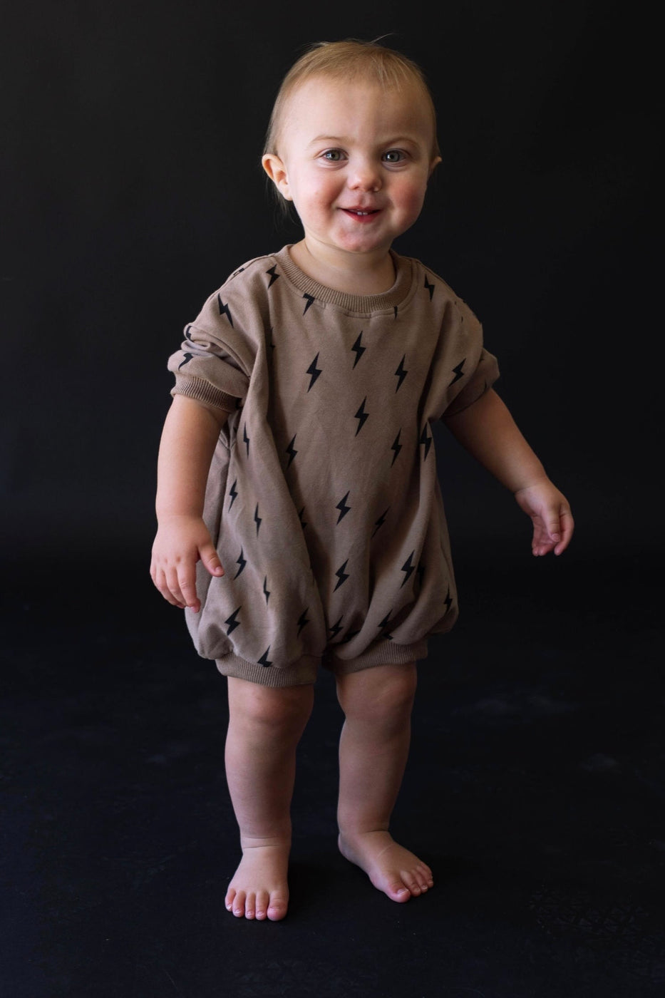 Lightning Bolt | Short Sleeve Romper