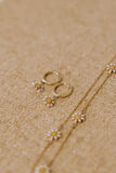 Carolina Daisy Hoops