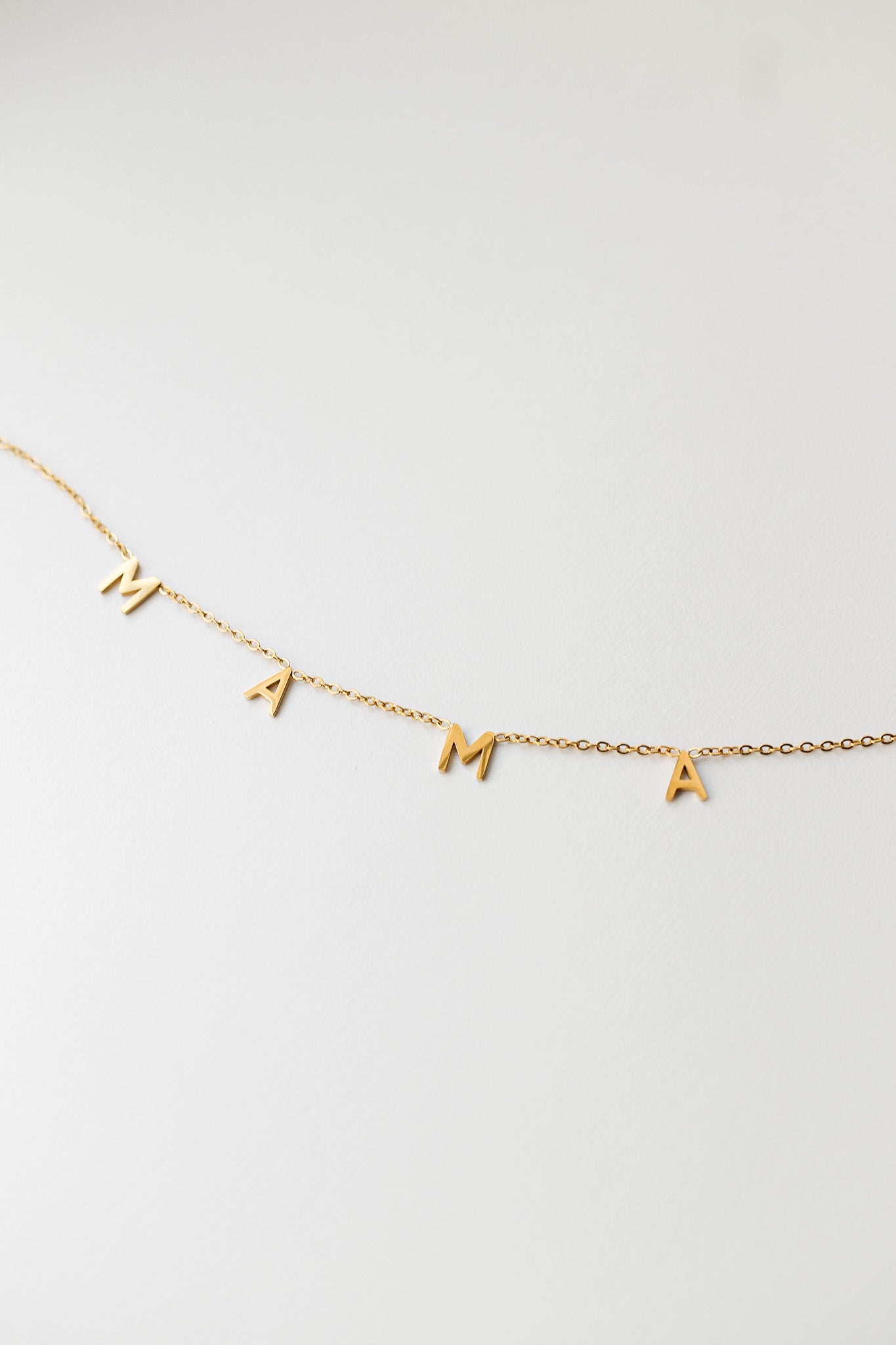 MAMA Necklace in Gold