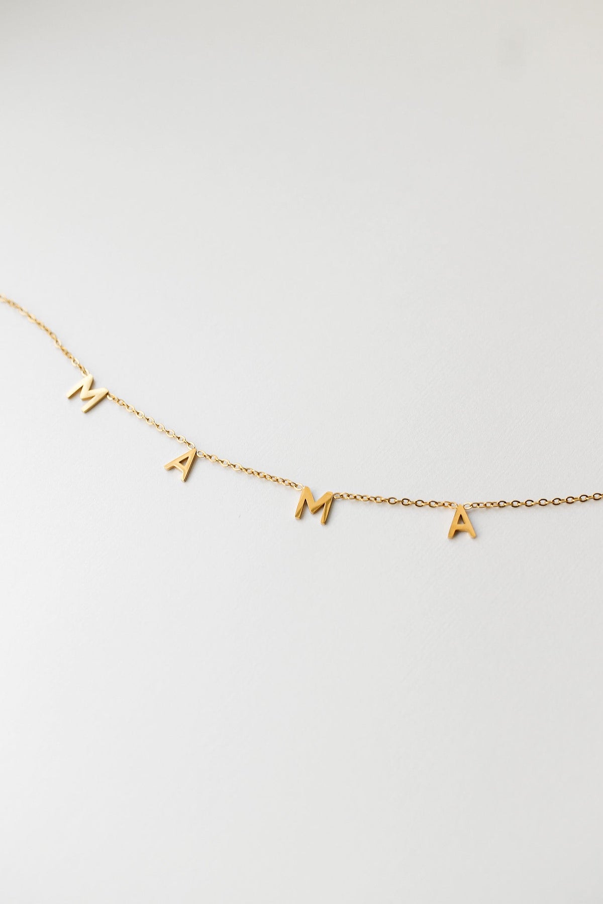 MAMA Necklace in Gold