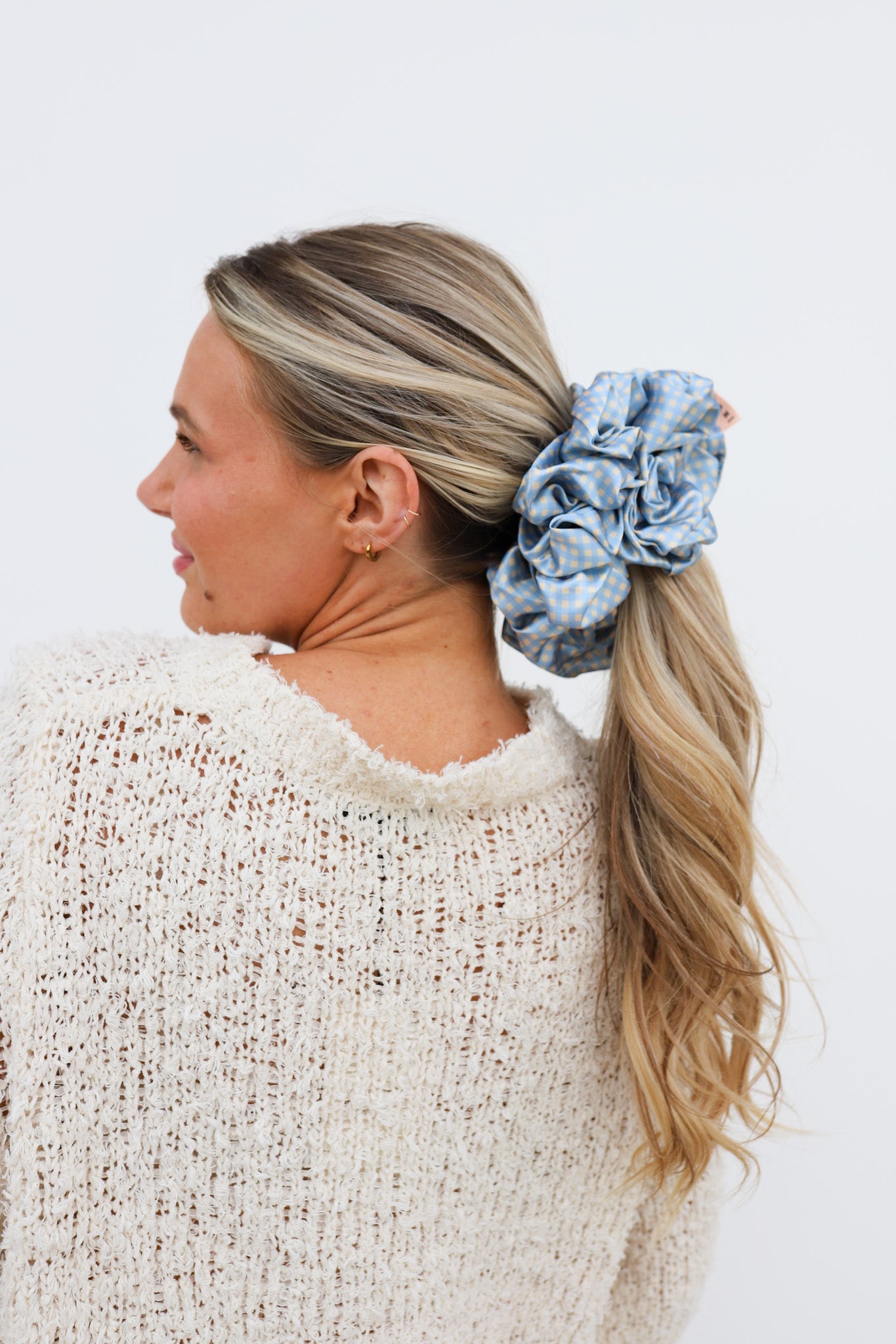 JUMBO SLEEP SILK/SATIN SCRUNCHIES