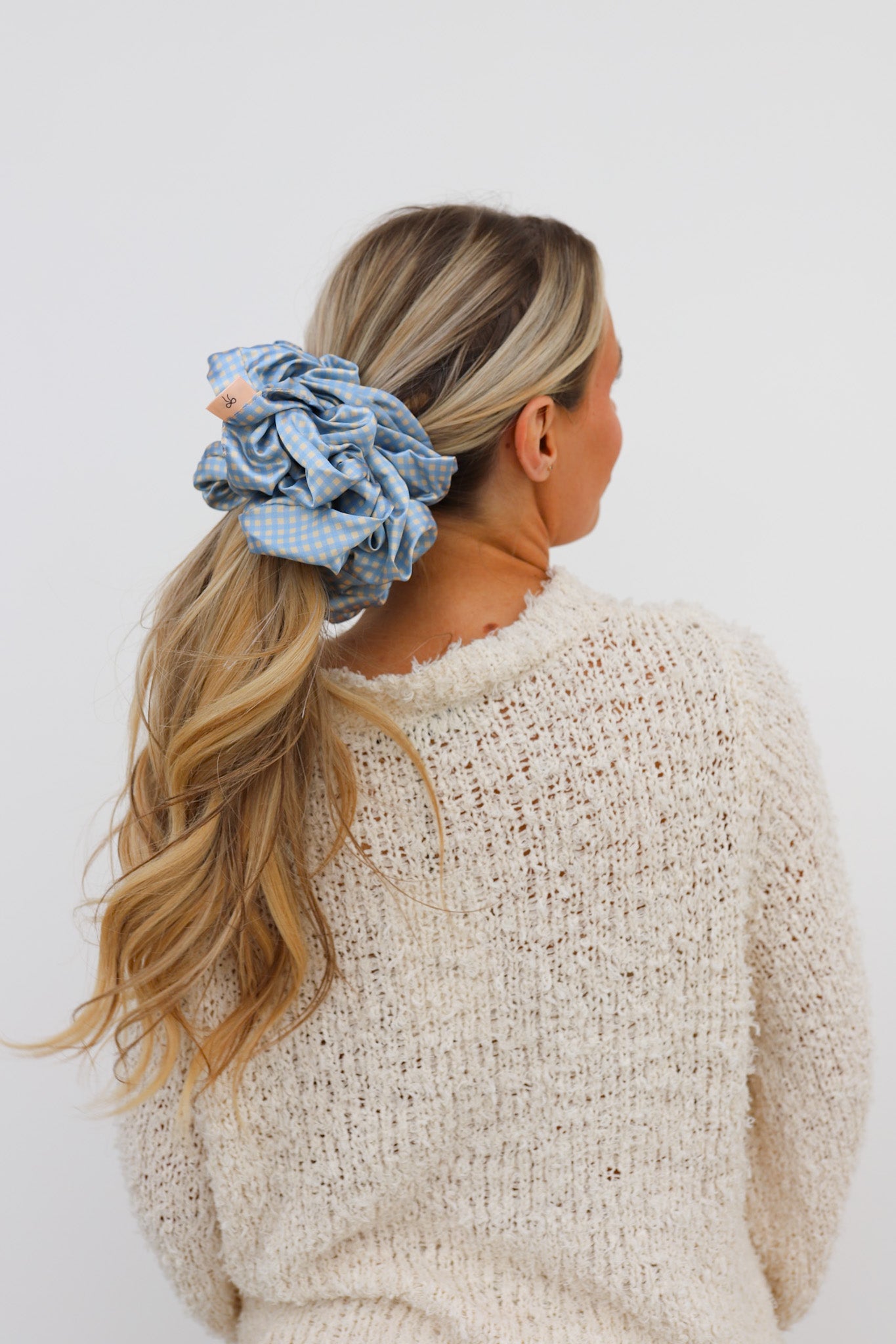 JUMBO SLEEP SILK/SATIN SCRUNCHIES