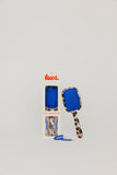 KAXI COW PRINT SCALP TO ENDS BRUSH