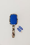 KAXI COW PRINT SCALP TO ENDS BRUSH