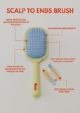 SCALP TO ENDS BRUSH