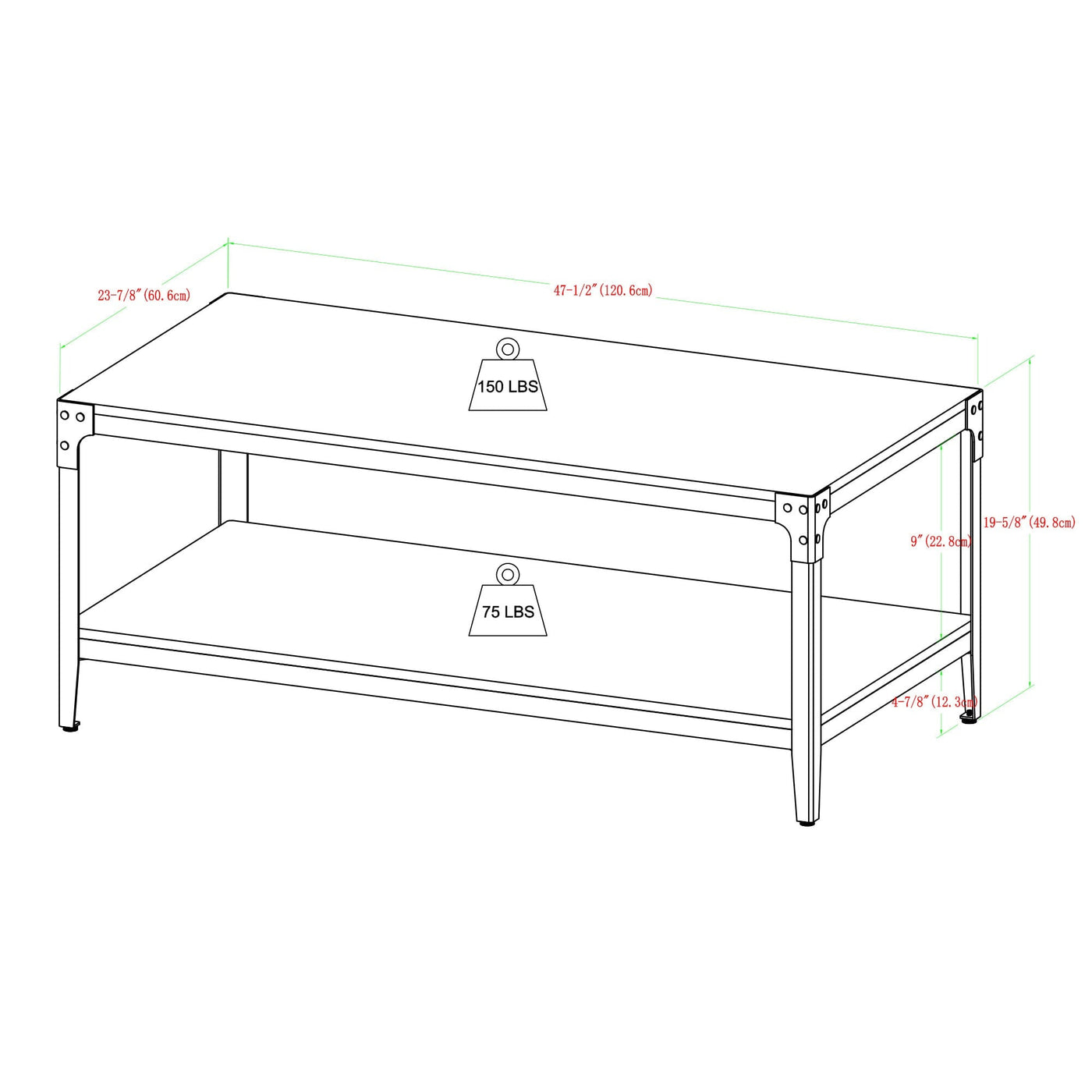 a drawing of a table