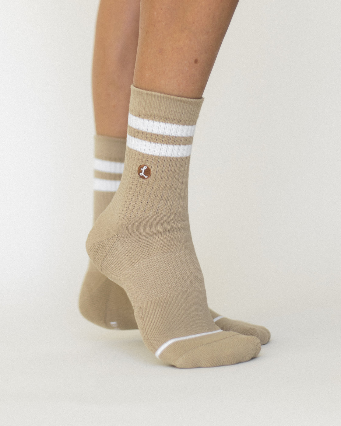 a person's legs wearing socks