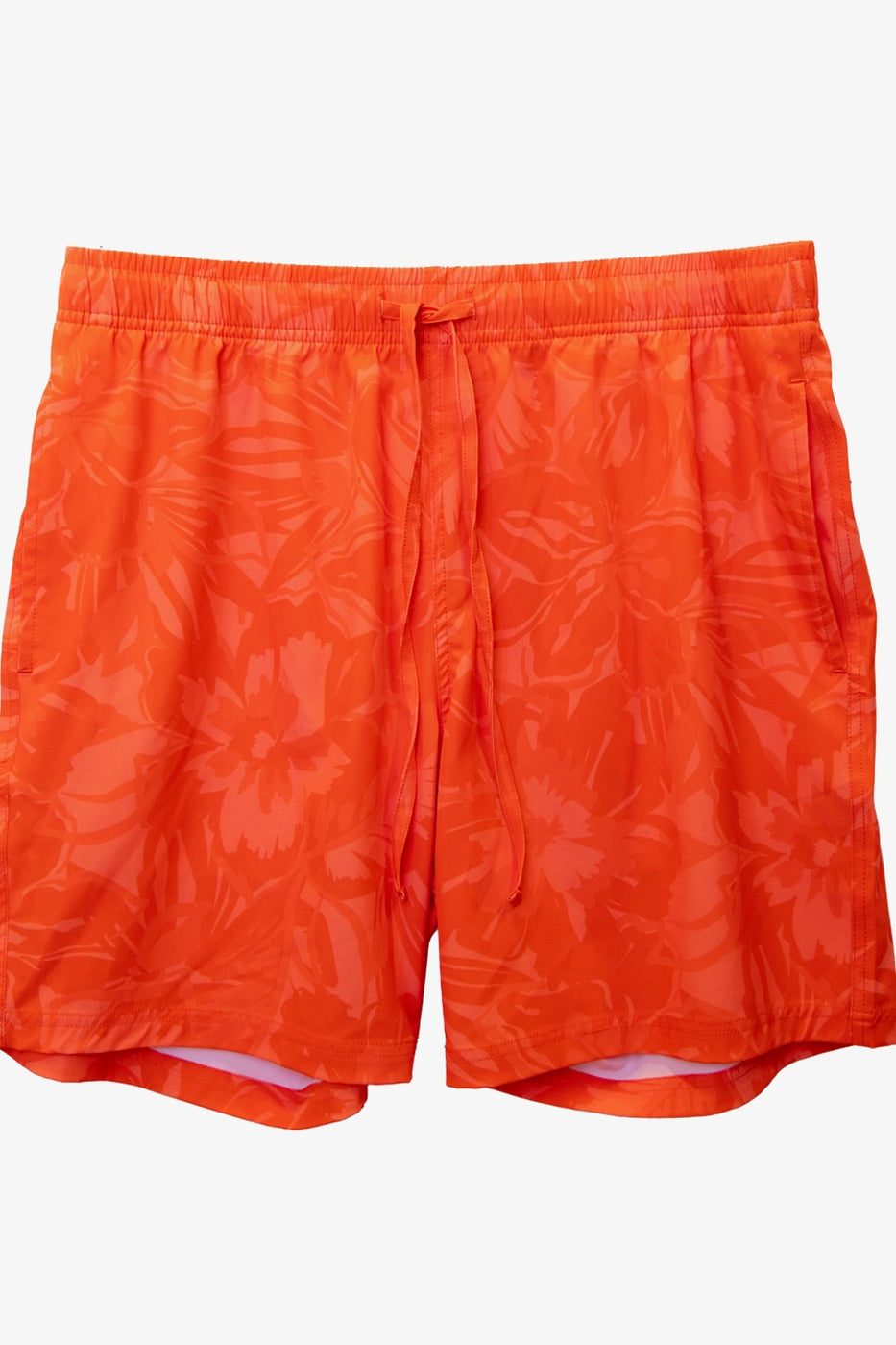 a pair of orange shorts