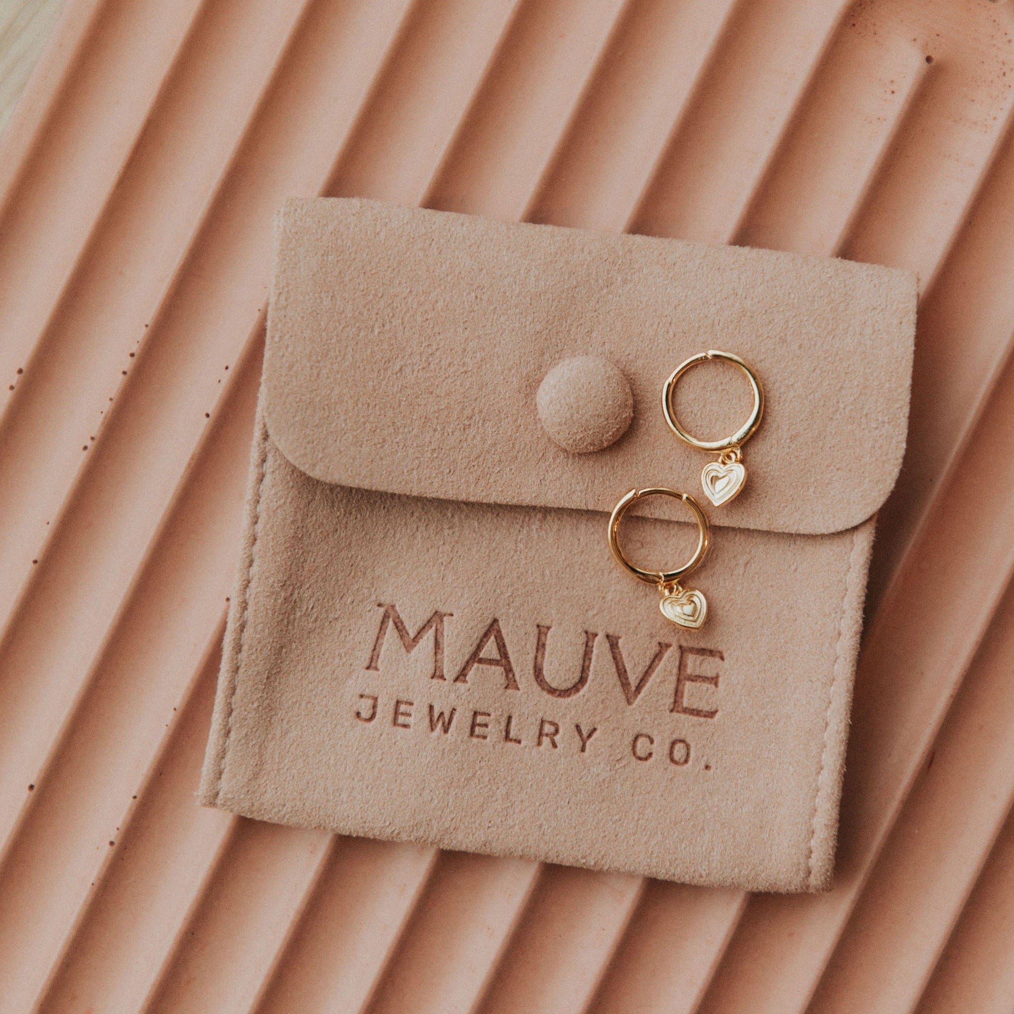 Lovestruck Heart Hoops