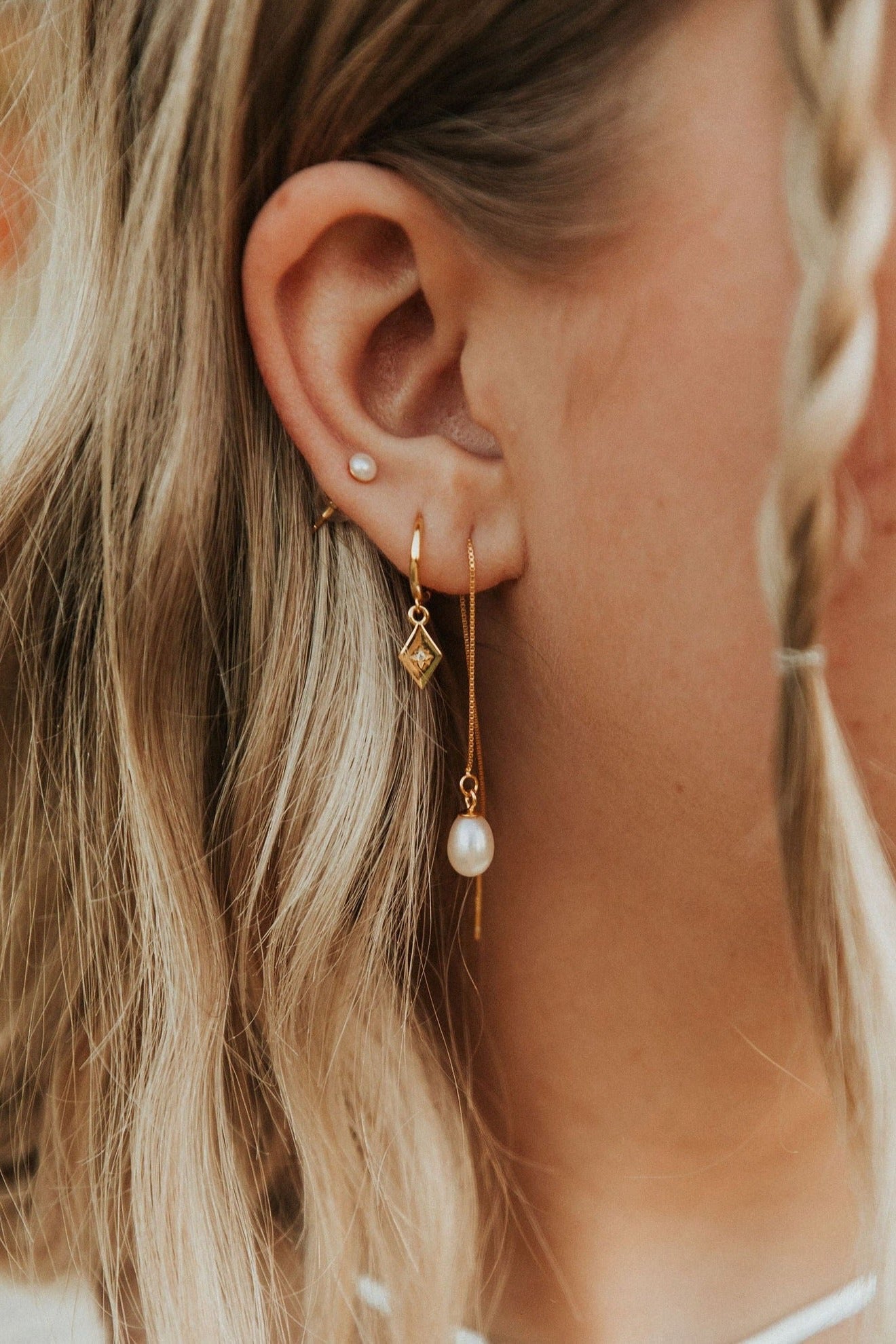 Crystal Cove Pearl Threaders