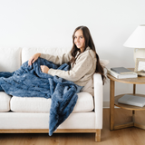 PATTERNED FAUX FUR XL THROW BLANKETS