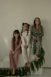 Pre-Teen Flare Bamboo Pajamas | Red Gingham