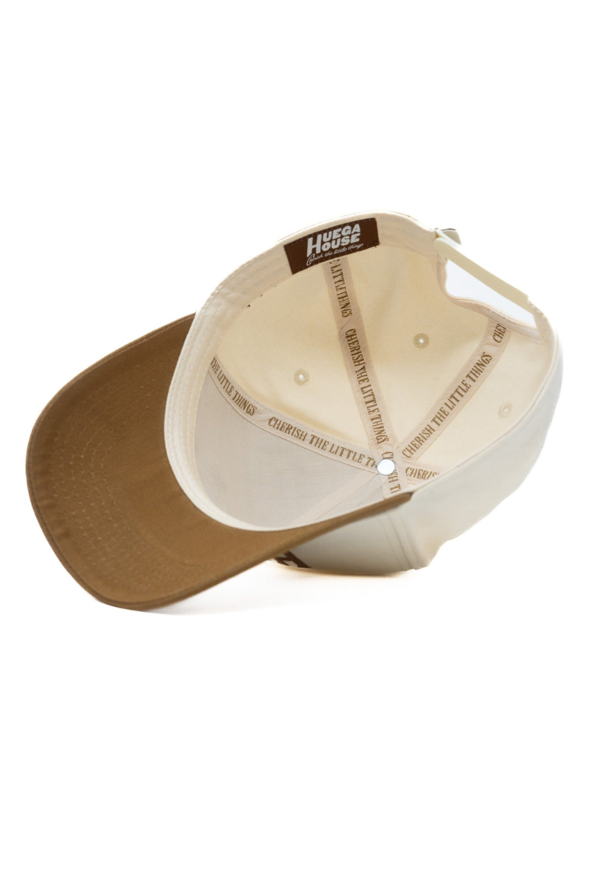 Saddleback | Off-White & Brown Hat