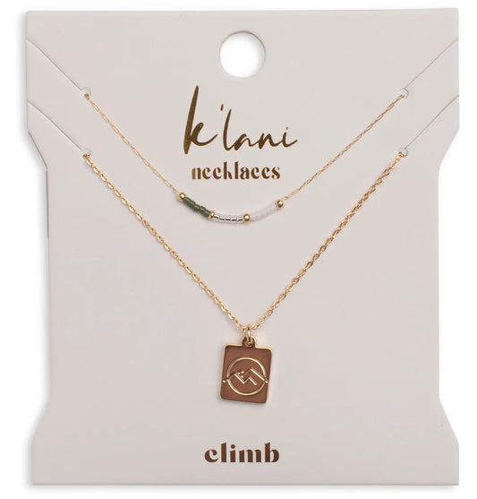 Climb Necklace Set- New