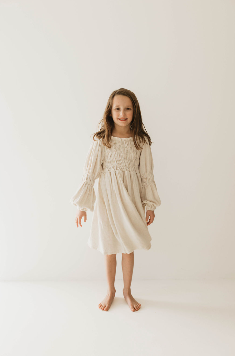 Children's Linen Dress | Flax